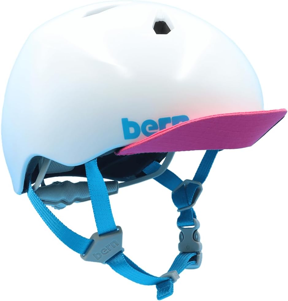 BERN Nina Lightweight Bike Helmet for Ages 3-12 Kids, CPSC Safety Certified (Like New)