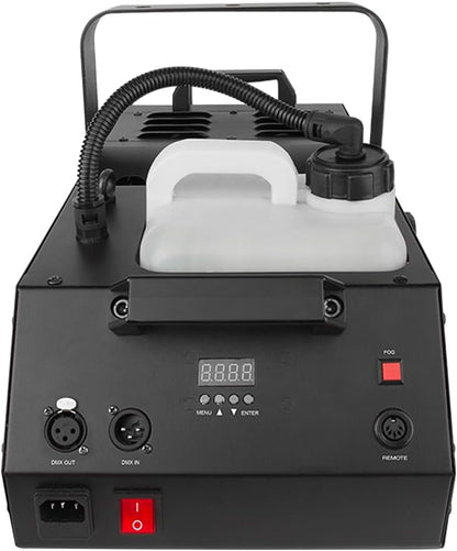 Liquid Audio Chauvet Adjustable Fog Machine Bundle with Pig Hog Lighting Cable (Like New)