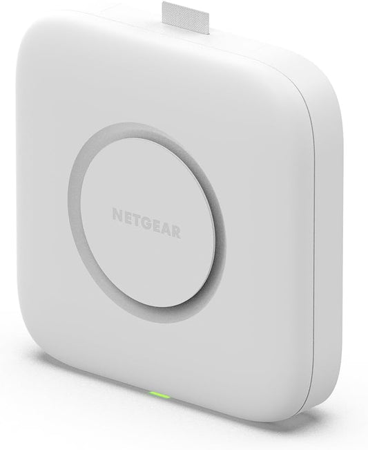 NETGEAR Tri-Band PoE+ Ethernet Wireless Multi-Gig Access Point, 1 Port - White (Like New)