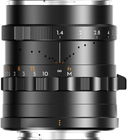 Thypoch TP-S28X-BLK Simera f1.4 Full Frame Wide Angle Manual Focus Camera Lens (Like New)