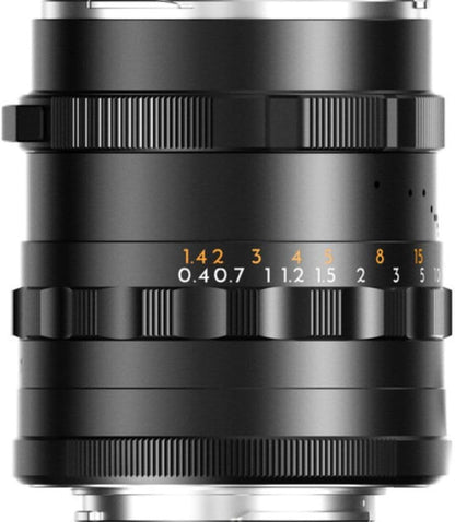 Thypoch TP-S28X-BLK Simera f1.4 Full Frame Wide Angle Manual Focus Camera Lens (Like New)