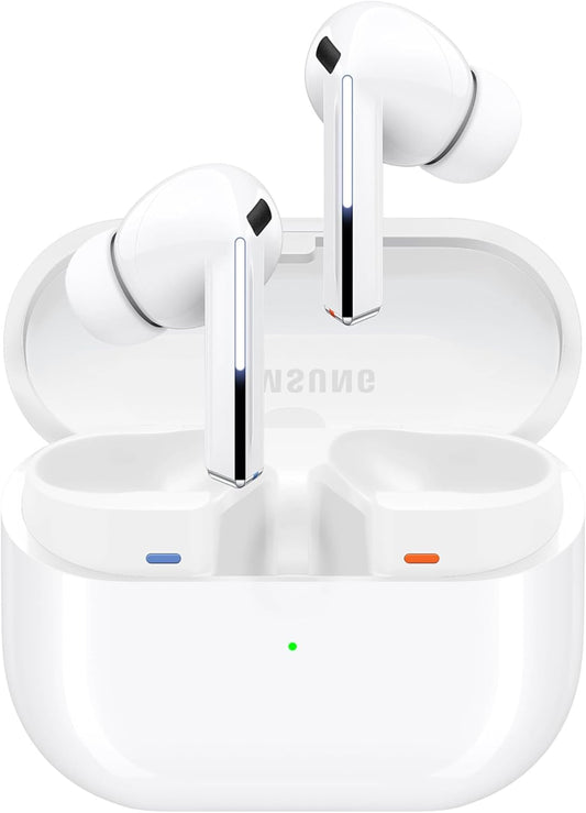 SAMSUNG Galaxy Buds 3 Pro AI True Wireless Bluetooth Earbuds For Adults, White (Used)