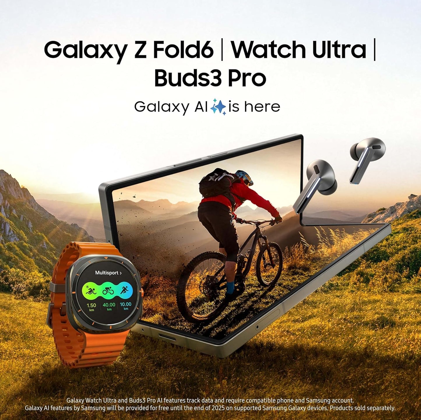 SAMSUNG Galaxy Buds 3 Pro AI True Wireless Bluetooth Earbuds For Adults, White (Used)