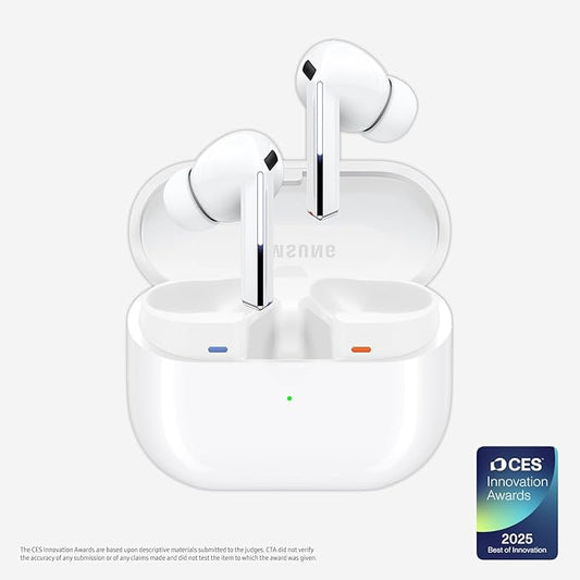 Samsung Galaxy Buds 3 Pro Wireless Bluetooth Earbuds, Noise Cancelling, White (Like New)