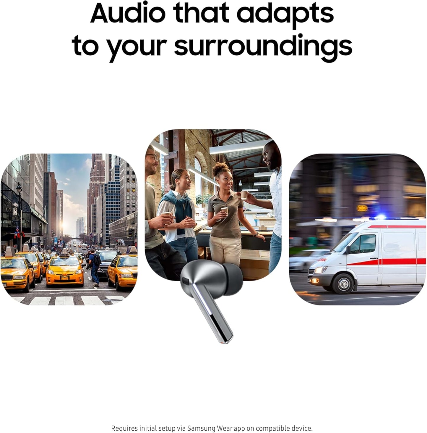 Samsung Galaxy Buds 3 Pro AI True Wireless Bluetooth In Ear Earbuds - Silver (Used)