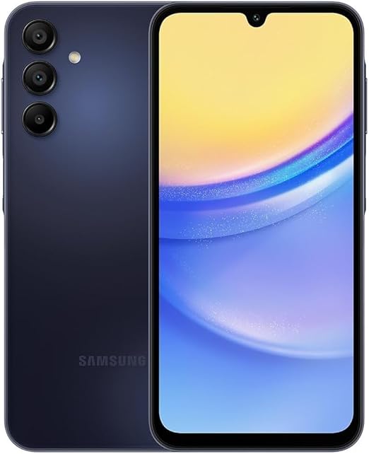 SAMSUNG Galaxy A15 5G AT&T -128GB - 6.5" Cell Phones, 50MP Camera - Blue Black (Like New)