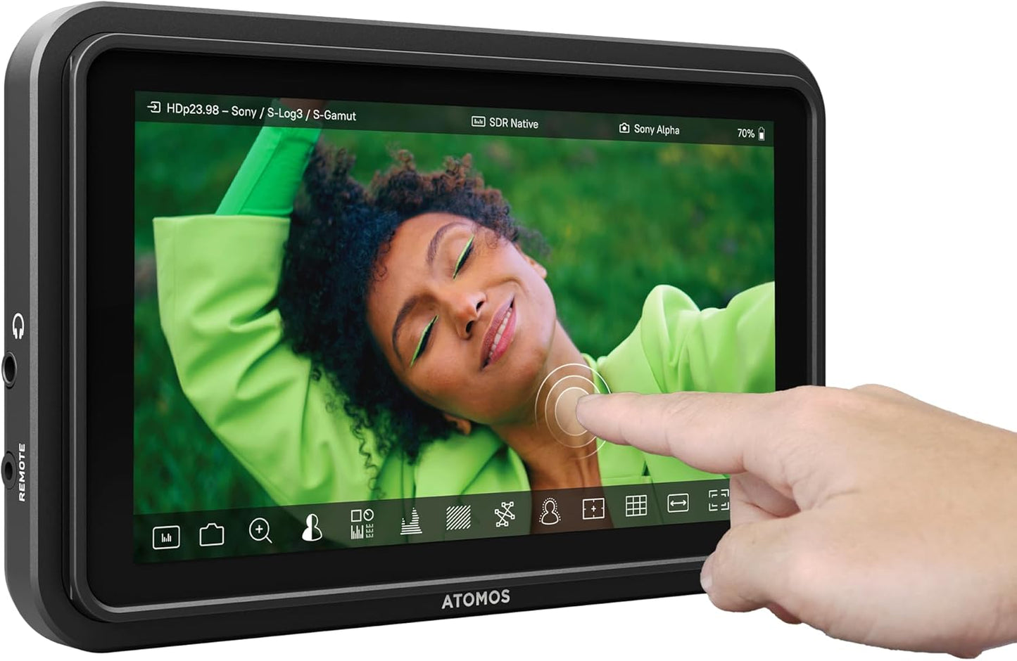 Atomos Shinobi II Lightweight HDMI 4K Camera Monitor w/ HDR Touchscreen - Black (Like New)