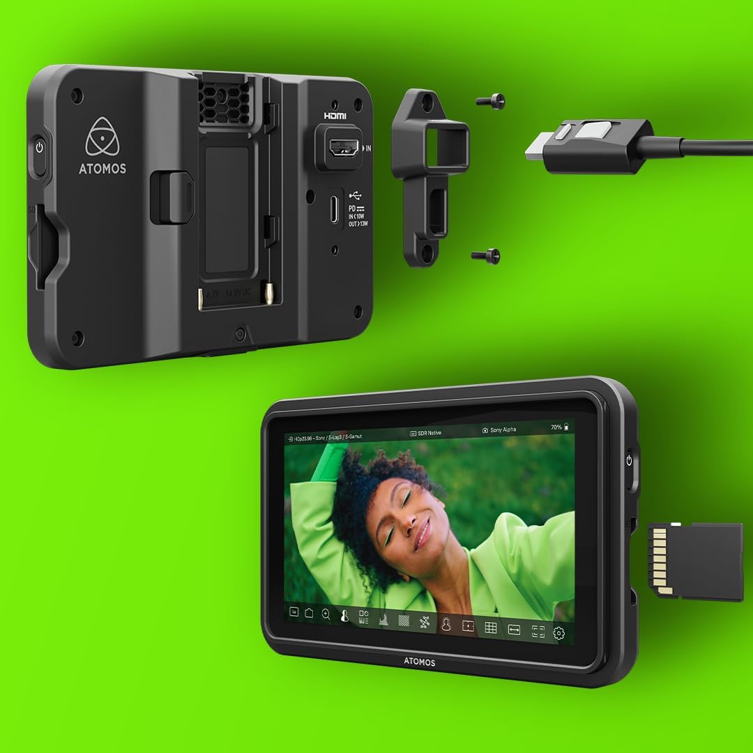 Atomos Shinobi II Lightweight HDMI 4K Camera Monitor w/ HDR Touchscreen - Black (Like New)