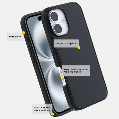 OtterBox Symmetry Series Water Resistant 6.1" Phone Case Compatible w/ iPhone 16 (Like New)