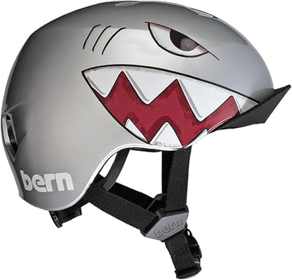 Bern Nino Lightweight Bike Helmet for 3-12 Ages Kids, CPSC Safety Certified (Like New, Damaged Retail Box)