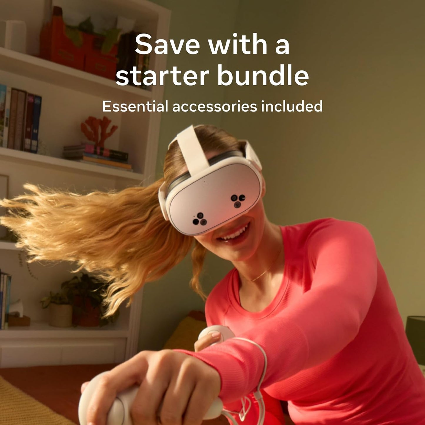 Meta Quest 3S 256GB Standalone Virtual Reality Headsets with 30+ Game for Adult (Like New)