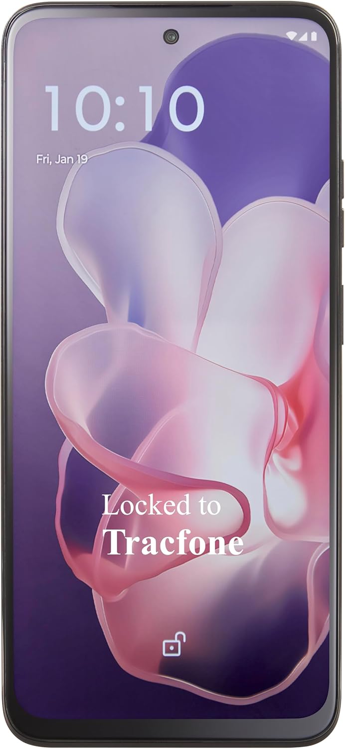 Tracfone Motorola Moto G Power 5G 2024 128GB+8GB 6.7" Locked Smartphone, Black (Used)