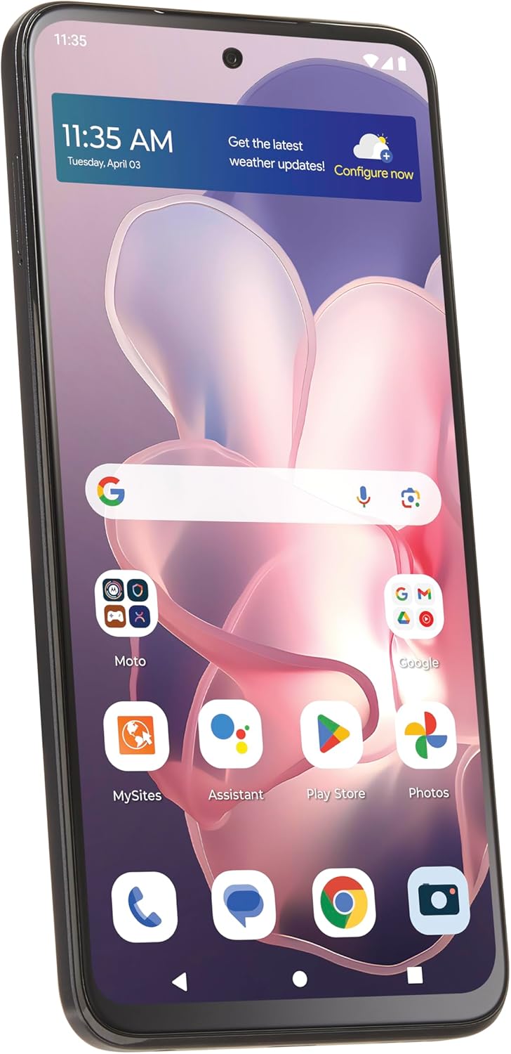 Tracfone Motorola Moto G Power 5G 2024 128GB+8GB 6.7" Locked Smartphone, Black (Used)