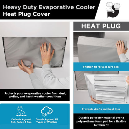 Mr. Bar-B-Q 80053nb Durable Polyester Heavy-Duty Evaporative Air Cooler Cover (Like New)