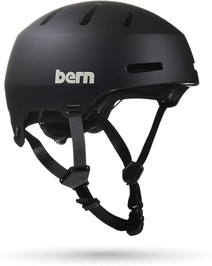 Bern Macon 2.0 MIPS Adult Multisport Helmet for cycling, Matte Black -  Large (Like New, No Retail Box)