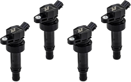 Mishimoto MMIG-ACCNT-1204 Ignition Coil 4-Pack for 2012-2018 Hyundai Accent 1.6L (Like New)