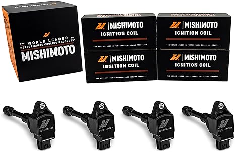 Mishimoto MMIG-ALT-0704 Ignition Coil for Nissan Altima 2007-2015, 2.5L , 4-Pack (Used)