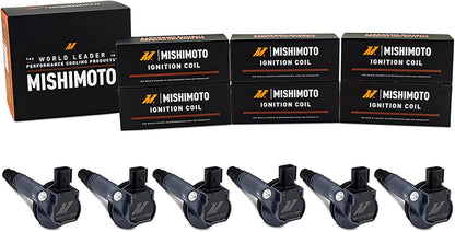 Mishimoto MMIG-MUS6-1106 6-Pack Ignition Coil, Fit for 2011-16 Ford Mustang 3.7L (Like New)
