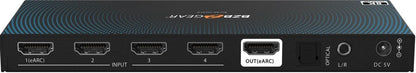 BZB Gear BG-8K-HS41A 8K UHD HDMI 2.1 Switcher with Audio De-Embedding, 48 Gbps (Like New)