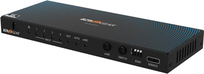 BZB Gear BG-8K-HS41A 8K UHD HDMI 2.1 Switcher with Audio De-Embedding, 48 Gbps (Like New)