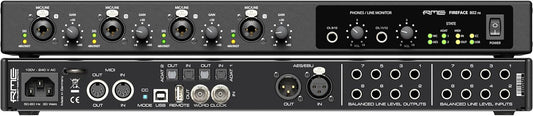 RME USB Fireface 802 FS AE kHz 60 Channel's Audio Interface for Microphone & PC (Like New)