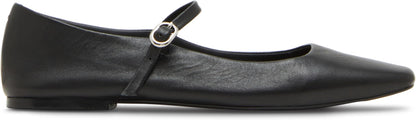 Steve Madden Women's Maple Leather Comfort Style Adjustable Flats Strap Shoe (Used, No Retail Box)