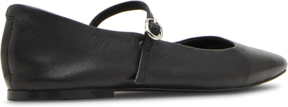 Steve Madden Women's Maple Leather Comfort Style Adjustable Flats Strap Shoe (Used, No Retail Box)
