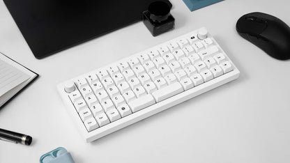 Keychron Q15M-P1 Wireless RGB Mechanical Keyboard Ortholinear 64 Keys – White (Like New)