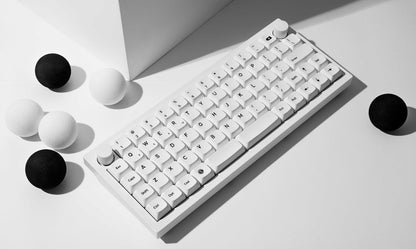Keychron Q15M-P1 Wireless RGB Mechanical Keyboard Ortholinear 64 Keys – White (Like New)