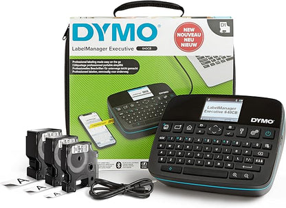 DYMO LabelManager Executive 640 CB Portable Label Printer Kit with Carry Case (Like New)