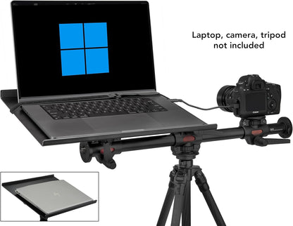 Oben TLSP-1614 Aluminum Tripod and Light Desk Stand Compatible with Laptops (Like New)