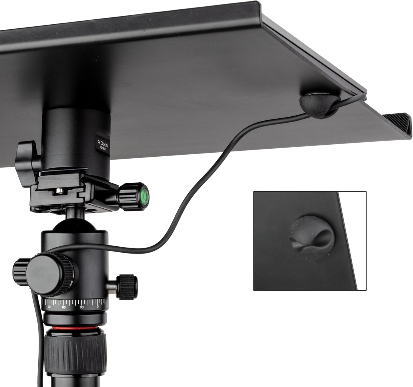 Oben TLSP-1614 Aluminum Tripod and Light Desk Stand Compatible with Laptops (Like New)