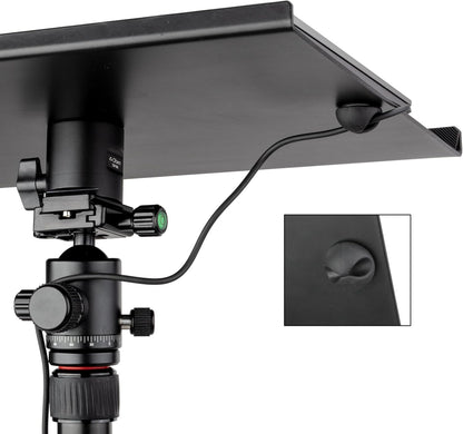 Oben TLSP-1614 Aluminum Tripod and Light Desk Stand Compatible with Laptops (Like New)