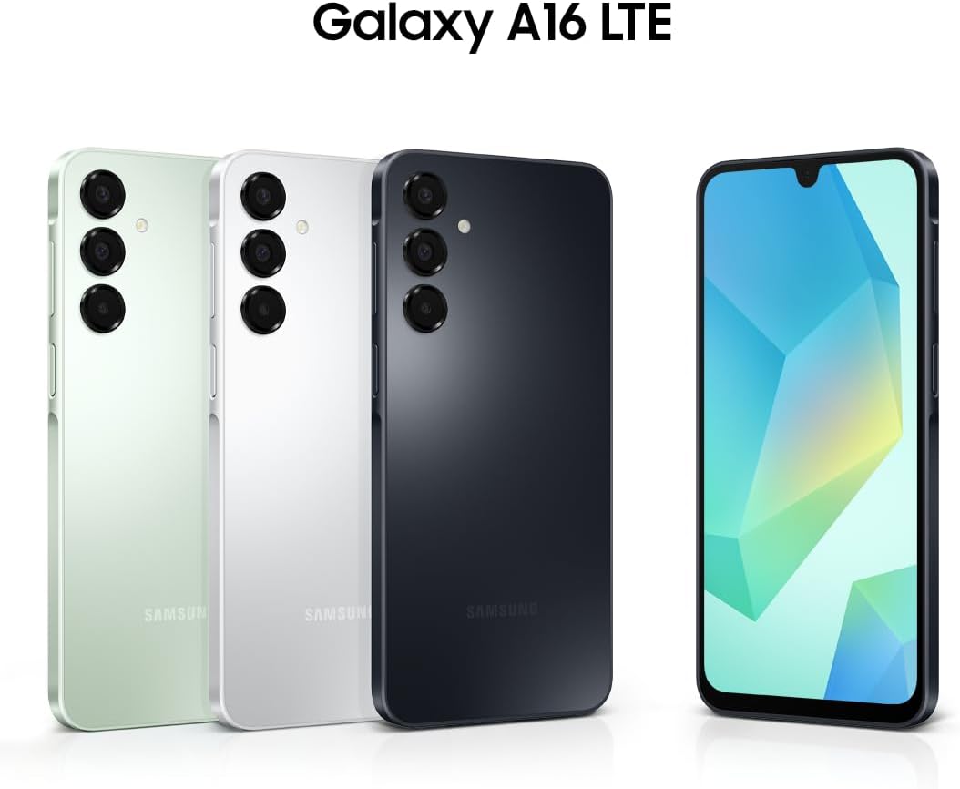 SAMSUNG Galaxy A16 4G 2024 128GB+8GB 6.7" Display Dual-SIM Unlocked Smartphone (Like New)