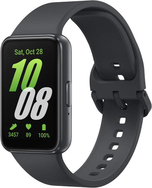SAMSUNG Galaxy Fit3 Fitness Tracker for Android w/ 13Day Battery Life, Dark Gray (Used)