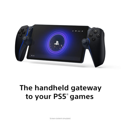 PlayStation CFI-Y1001 8" LCD Portal Wireless Remote Player - Midnight Black (Like New)