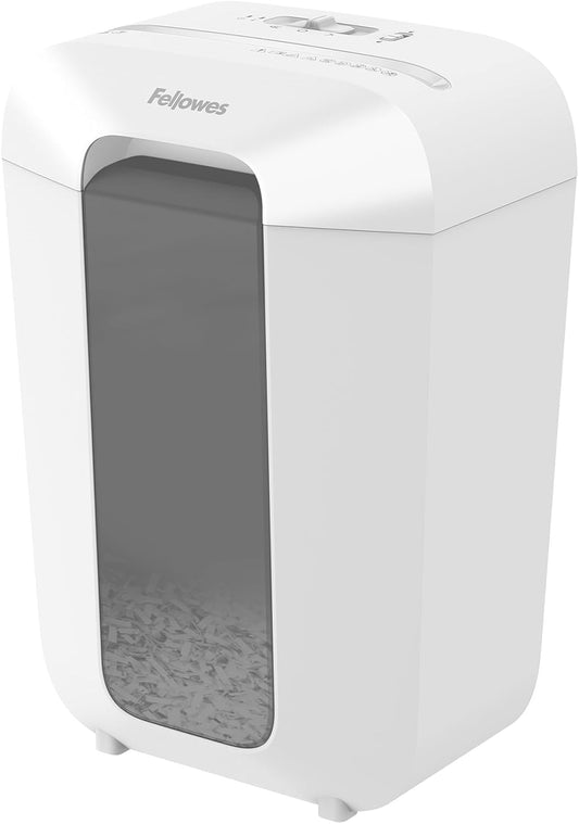 Fellowes Powershred LX75 11-Sheet Paper Crosscut Shredder (4405001), White (Used)