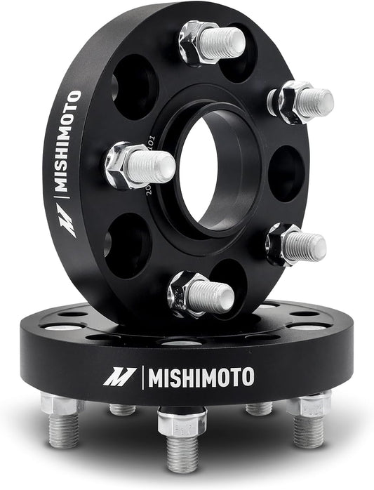 Mishimoto MMWS-013-250BK Wheel Spacers for 2017+ Honda Civic Type R, Tesla S/X (Like New)
