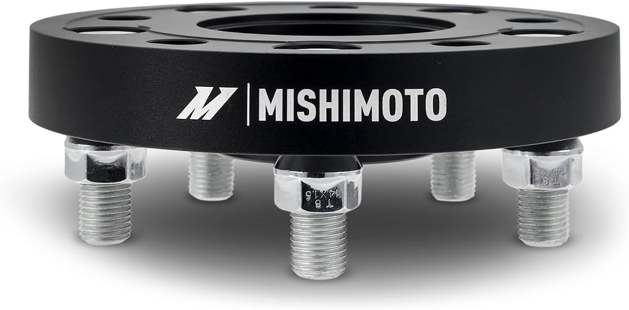 Mishimoto MMWS-013-250BK Wheel Spacers for 2017+ Honda Civic Type R, Tesla S/X (Like New)