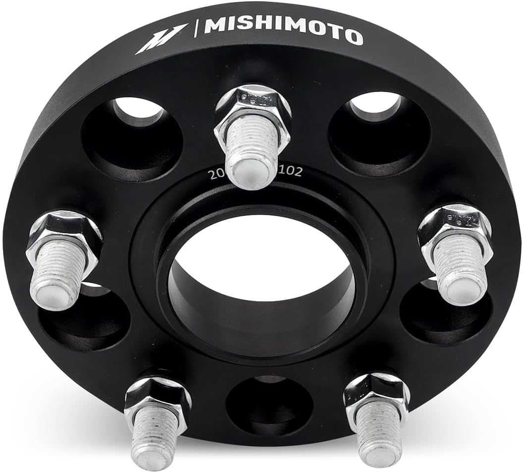 Mishimoto MMWS-013-250BK Wheel Spacers for 2017+ Honda Civic Type R, Tesla S/X (Like New)