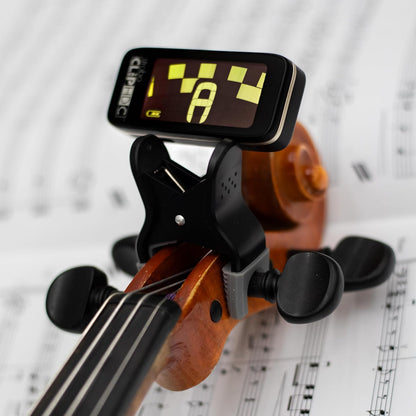 Peterson StroboClip HDC-V Clip-On Rechargeable Strobe Tuner with Violin Clamp (Used)