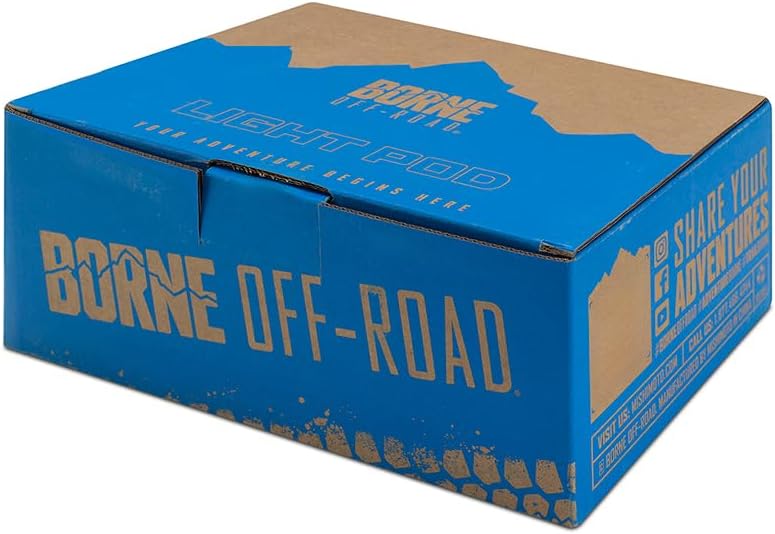 Mishimoto BNLT-BR-21-DT4SU Borne Off-Road Ford Bronco Ditch Light Set, 12V DC (Like New)