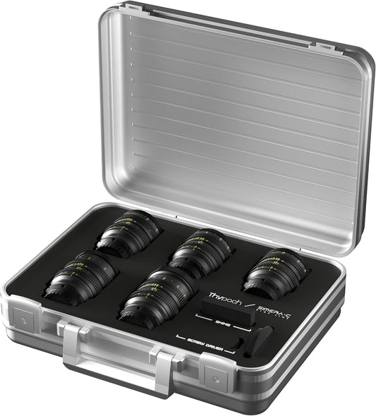 Thypoch Simera-C T1.5 Full-Frame Lens Kit for Sony E Mount, 21-75mm Prime Manual (Like New)
