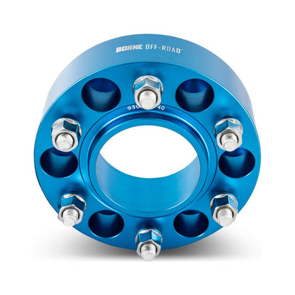 Borne Off-Road by Mishimoto BNWS-010-500BL Wheel Spacer, 5x150 110.1 50 M1, Blue (Like New)