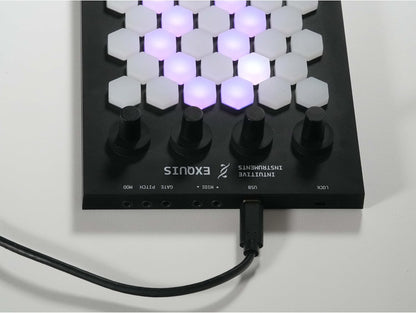 Intuitive Instruments Exquis 61-Keys MPE MIDI Controller, Hexagonal USB Keyboard (Like New)