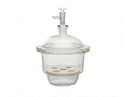 Fristaden 240 mm Lab Vacuum Desiccator, Clear Glass/Polycarbonate Vacuum Chamber (Like New)