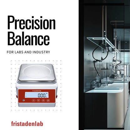 Fristaden Lab YP2002C 2000g × 0.01g Digital Precision Balance with RS-232 & Pan (Used)