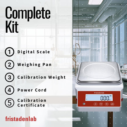 Fristaden Lab YP2002C 2000g × 0.01g Digital Precision Balance with RS-232 & Pan (Used)