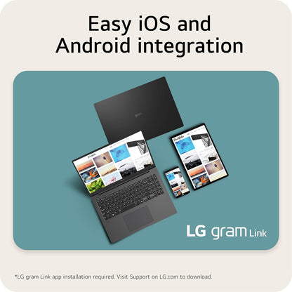 LG gram 15-inch Thin and Lightweight Touchscreen Laptop, 16GB RAM, 1TB SSD (Like New)