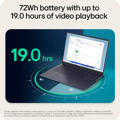 LG gram 15-inch Thin and Lightweight Touchscreen Laptop, 16GB RAM, 1TB SSD (Like New)